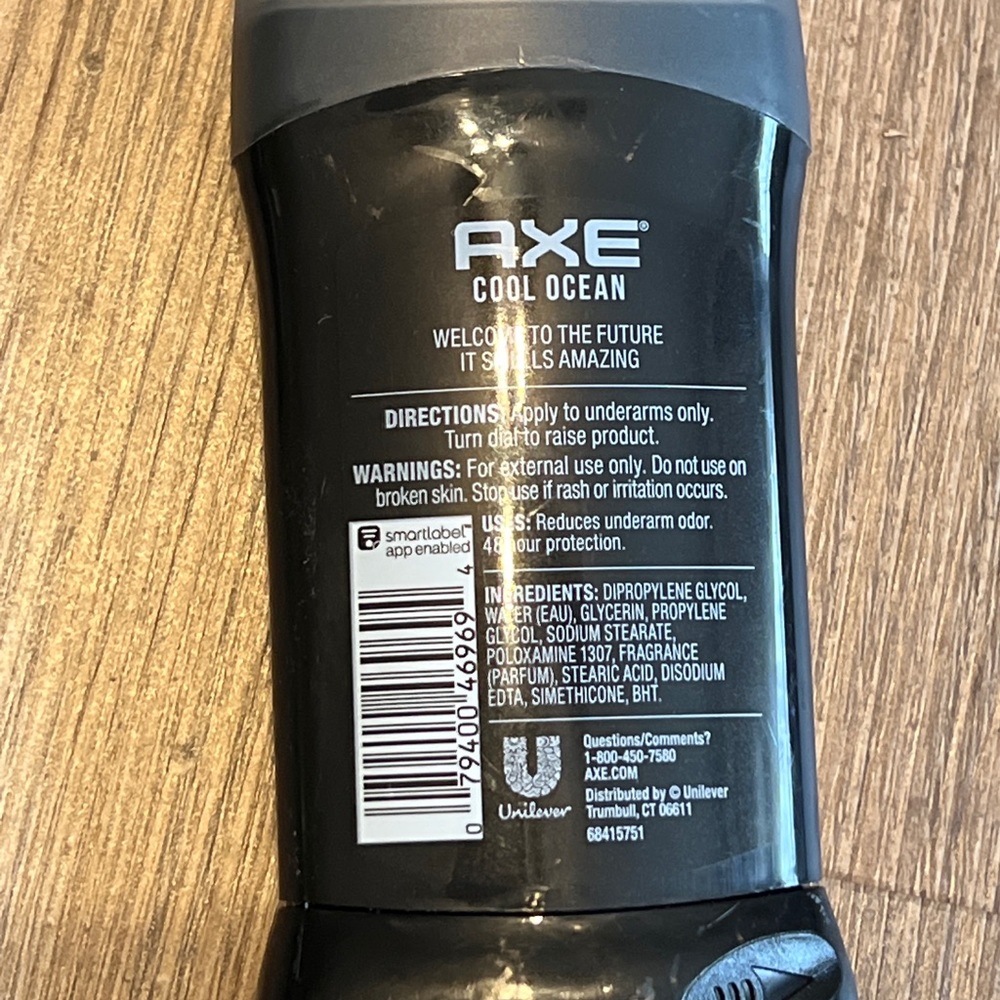 6 AXE Cool Ocean with Essential Oils Deodorant 48H Fresh 3 oz each New Dad - Picture 4 of 5